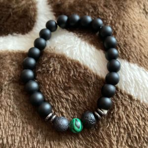 Malachite-matt ónix