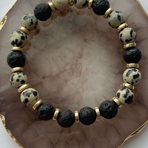 Dalmata jáspis karkötő