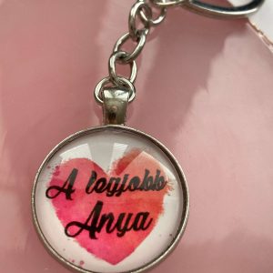 Legjobb anya kulcstartó