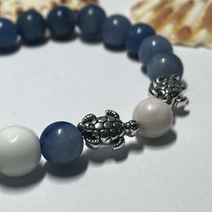 Teknősös jáde karkötő