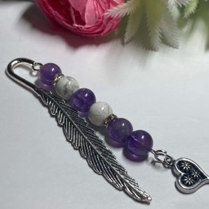 Ametiszt könyvjelző