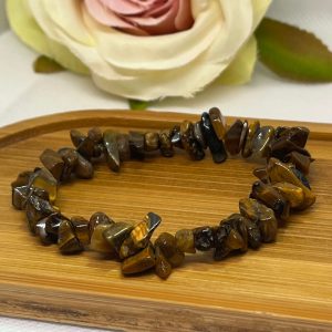 Tigrisszem chips karkötő