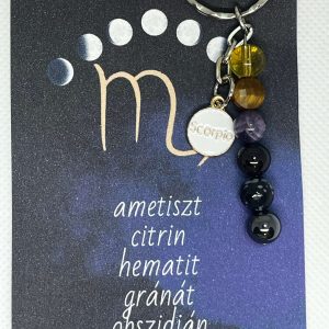 Horoszkópos kulcstartó - Skorpió