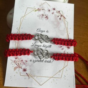 Anya-lánya páros karkötő